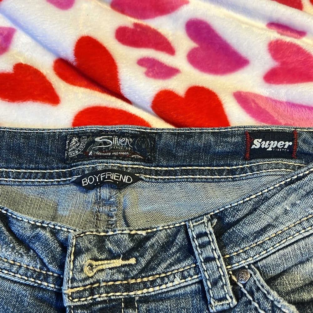 Silver Jeans Boyfriend SZ 30 - Picture 2 of 12